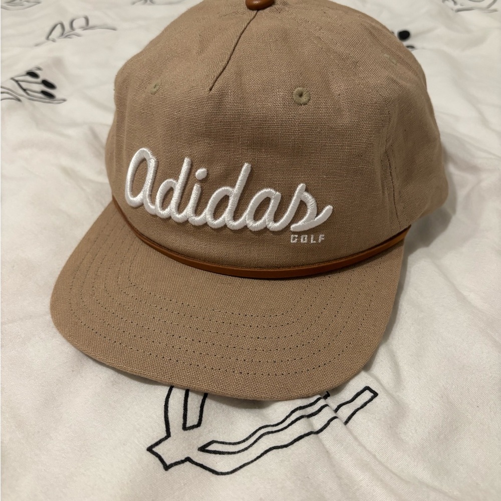 Adidas Tan Golf Cap Hat